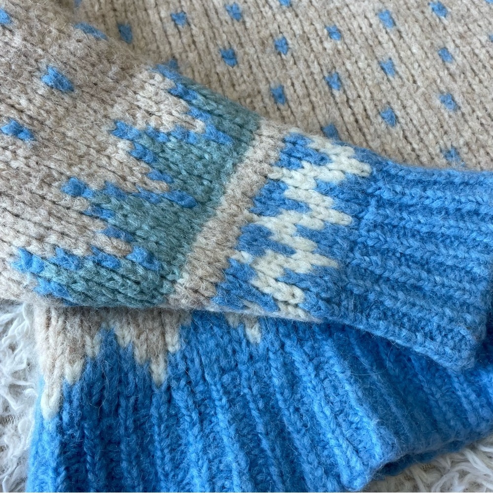 LoveShackFancy Rosie Alpaca Wool Pullover Sweater - Picture 5 of 9